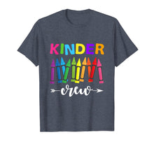 Ladda upp bild till gallerivisning, Kinder Crew Kindergarten Teacher T-Shirt 1st Day of School 277943
