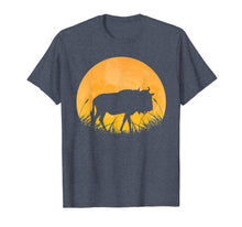 Ladda upp bild till gallerivisning, Gnu Easy Halloween Outfit Wildebeest Moon Costume Gift T-Shirt 888266
