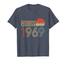 Ladda upp bild till gallerivisning, Vintage Awesome Since August 1969 Shirt 50th Birthday Gift 96989
