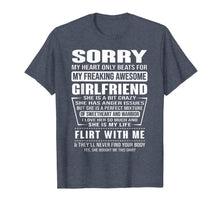 Ladda upp bild till gallerivisning, Sorry My Heart Only Beats for My Freaking Awesome Girlfriend T-Shirt-271491
