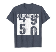 Ladda upp bild till gallerivisning, Oldometer 49-50 Tee 50th Birthday Funny Gift Men Women T-Shirt 252519
