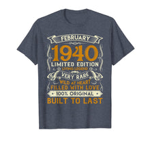 Ladda upp bild till gallerivisning, February 1940 Shirt 80 Years Old 80th Birthday Gifts T-Shirt-1285668
