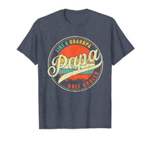 Ladda upp bild till gallerivisning, Dad gifts Papa like a Grandpa only Cooler Dad - Grandpa gift T-Shirt-866714
