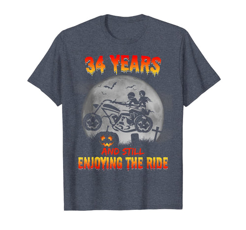 34th Wedding Anniversary Gifts For Her/Him. Halloween Shirts T-Shirt 966751
