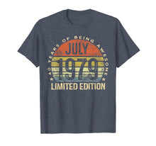 Ladda upp bild till gallerivisning, Born July 1979 Limited Edition Bday Gifts 40th Birthday T-Shirt 52563
