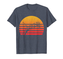 Ladda upp bild till gallerivisning, Vintage Retro Sunset Tiger T-Shirt 246110
