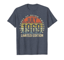 Ladda upp bild till gallerivisning, Born July 1969 Limited Edition Bday Gifts 50th Birthday T-Shirt 52845
