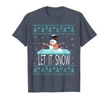 Ladda upp bild till gallerivisning, Cocaine Snowman let it snow funny christmas ugly sweater T-Shirt-1764388
