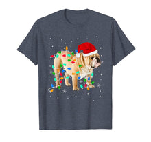 Ladda upp bild till gallerivisning, Funny shirts V-neck Tank top Hoodie sweatshirt usa uk au ca gifts for Funny English Bulldog Christmas Light Gifts Xmas T-Shirt 340948
