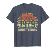 Ladda upp bild till gallerivisning, Born September 1979 Limited Edition Bday Gifts 40th Birthday T-Shirt 94085
