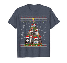 Ladda upp bild till gallerivisning, Funny Christmas Tree Cats Merry Christmas Ugly Sweater Gifts T-Shirt-3127700
