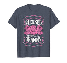 Ladda upp bild till gallerivisning, Blessed To Be Called Grammy Cute Floral Christmas Gifts T-Shirt-3159722

