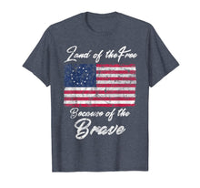 Ladda upp bild till gallerivisning, Patriotic Betsy Ross American Flag Shirt with 13 Stars 65140
