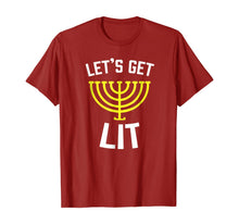 Ladda upp bild till gallerivisning, Funny shirts V-neck Tank top Hoodie sweatshirt usa uk au ca gifts for Let's Get Lit Jewish T-Shirt - Humor Funny Gift Hanukkah Tee 179352
