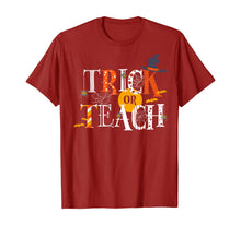 Ladda upp bild till gallerivisning, Trick Or Teach Funny Easy Halloween Teacher Costume DIY Cute T-Shirt 92913
