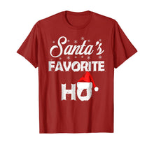 Ladda upp bild till gallerivisning, Funny shirts V-neck Tank top Hoodie sweatshirt usa uk au ca gifts for Santa's Favorite Ho Funny Christmas Gift T-Shirt 56213
