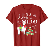 Ladda upp bild till gallerivisning, Funny shirts V-neck Tank top Hoodie sweatshirt usa uk au ca gifts for FA LA LA LLAMA Santa Shirt Christmas Funny Gift Xmas T-Shirt 190849

