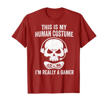 Ladda upp bild till gallerivisning, Halloween Gamer Video Games Human Costume Boys Teens Gift T-Shirt 270951
