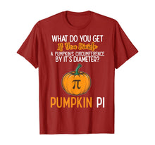 Ladda upp bild till gallerivisning, Funny Pumpkin Pi Halloween Costume Math Teacher Gift T-Shirt 81426
