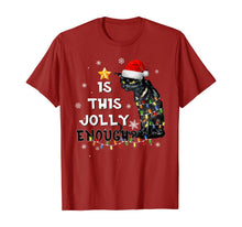 Ladda upp bild till gallerivisning, Funny shirts V-neck Tank top Hoodie sweatshirt usa uk au ca gifts for Christmas Is this jolly enough Noel Cat merry christmas T-Shirt 151246
