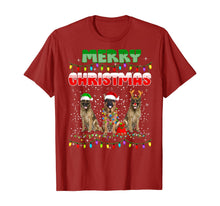 Ladda upp bild till gallerivisning, Funny shirts V-neck Tank top Hoodie sweatshirt usa uk au ca gifts for German Shepherd Dog Tree Christmas Sweater Xmas Dogs Gifts T-Shirt 897453
