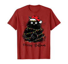 Ladda upp bild till gallerivisning, Funny shirts V-neck Tank top Hoodie sweatshirt usa uk au ca gifts for Merry Fluffmas Cats With Santa Hat Merry Christmas Gifts T-Shirt 240498
