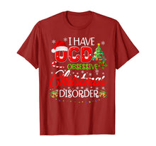Ladda upp bild till gallerivisning, OCD Obsessive Christmas Disorder Funny Holiday  T-Shirt
