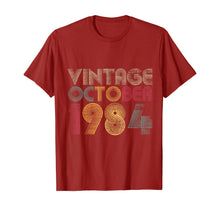 Ladda upp bild till gallerivisning, 35th Birthday Gifts - Vintage October 1984 T-Shirt 143775
