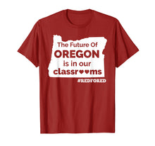Ladda upp bild till gallerivisning, Funny shirts V-neck Tank top Hoodie sweatshirt usa uk au ca gifts for Red For Ed Shirt Oregon #RedforED Teacher 1259149
