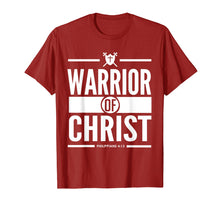 Ladda upp bild till gallerivisning, Funny shirts V-neck Tank top Hoodie sweatshirt usa uk au ca gifts for Warrior Of Christ Bible Verse Scripture Christian T-Shirt 2595876

