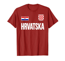Ladda upp bild till gallerivisning, Funny shirts V-neck Tank top Hoodie sweatshirt usa uk au ca gifts for Croatia T-shirt Croatian Flag Souvenir Love Gift Hrvatska 1967180
