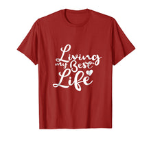 Ladda upp bild till gallerivisning, Funny shirts V-neck Tank top Hoodie sweatshirt usa uk au ca gifts for Living my Best Life T-Shirt 2547083
