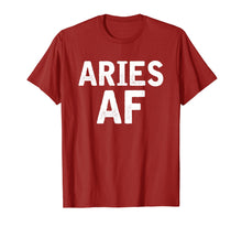 Ladda upp bild till gallerivisning, Funny shirts V-neck Tank top Hoodie sweatshirt usa uk au ca gifts for Aries AF Zodiac Birthday T-shirt Gifts 1675707
