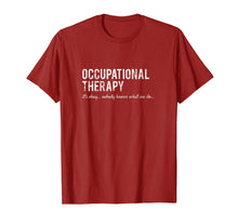 Ladda upp bild till gallerivisning, Funny shirts V-neck Tank top Hoodie sweatshirt usa uk au ca gifts for Funny Occupational Therapist Gifts- Nobody Knows Shirt 1722863
