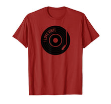 Ladda upp bild till gallerivisning, I Love Vinyl, Record Player T-Shirt 1524108
