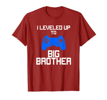 Ladda upp bild till gallerivisning, Funny shirts V-neck Tank top Hoodie sweatshirt usa uk au ca gifts for I leveled up to Big Brother funny gaming gamer t-shirt 1551115
