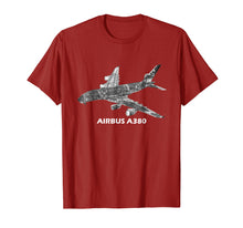 Ladda upp bild till gallerivisning, Funny shirts V-neck Tank top Hoodie sweatshirt usa uk au ca gifts for Airbus A380 jet airplane cutaway aviation pilot T-Shirt gift 2017430

