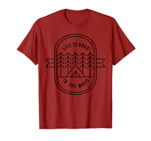 Ladda upp bild till gallerivisning, Life Is Good In the Wood Camping Tent T-Shirt Men Women Boys 326062
