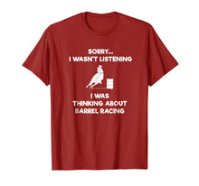 Ladda upp bild till gallerivisning, Funny shirts V-neck Tank top Hoodie sweatshirt usa uk au ca gifts for Barrel Racing Shirt - Funny Listening 1835022
