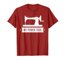 Ladda upp bild till gallerivisning, Funny shirts V-neck Tank top Hoodie sweatshirt usa uk au ca gifts for My Power Tool Sewing Machine T-shirt in Dark Colors 2572621
