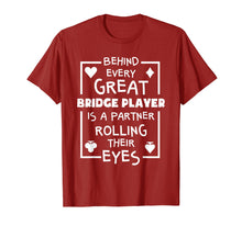 Ladda upp bild till gallerivisning, Funny shirts V-neck Tank top Hoodie sweatshirt usa uk au ca gifts for Bridge Player T Shirts Funny Partner Quote Card Game Gifts 2475568
