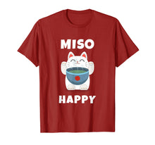 Ladda upp bild till gallerivisning, Funny shirts V-neck Tank top Hoodie sweatshirt usa uk au ca gifts for Miso Happy T-Shirt Japanese Cat Lover Pun Tee Gift 269743
