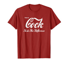 Ladda upp bild till gallerivisning, Funny shirts V-neck Tank top Hoodie sweatshirt usa uk au ca gifts for Enjoy my Cock taste the difference Christmas T-shirt 197405
