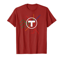 Ladda upp bild till gallerivisning, Funny shirts V-neck Tank top Hoodie sweatshirt usa uk au ca gifts for Boston T Subway Map Shirt Vintage MBTA Tee 1837818
