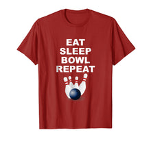 Ladda upp bild till gallerivisning, Funny shirts V-neck Tank top Hoodie sweatshirt usa uk au ca gifts for Eat Sleep Bowl Repeat Shirt | Bowling Gift Ideas 2979938
