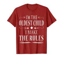 Ladda upp bild till gallerivisning, Funny shirts V-neck Tank top Hoodie sweatshirt usa uk au ca gifts for I'M THE OLDEST CHILD I MAKE THE RULES SHIRT 809937
