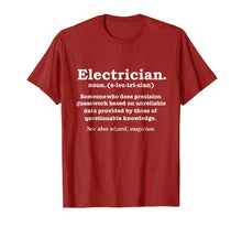 Ladda upp bild till gallerivisning, Funny shirts V-neck Tank top Hoodie sweatshirt usa uk au ca gifts for Funny Electrician Definition T-shirt Electrical engineer 226739
