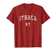 Ladda upp bild till gallerivisning, Funny shirts V-neck Tank top Hoodie sweatshirt usa uk au ca gifts for Ithaca New York NY T-Shirt Vintage Sports Design Retro Tee 1247191
