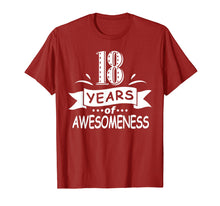 Ladda upp bild till gallerivisning, Funny shirts V-neck Tank top Hoodie sweatshirt usa uk au ca gifts for 18th Birthday Gifts Vintage 01 Awesome Since 2001 2909546
