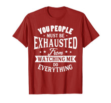 Ladda upp bild till gallerivisning, Funny shirts V-neck Tank top Hoodie sweatshirt usa uk au ca gifts for You People Must Be Exhausted T-Shirt Grumpy Parents Gifts 3306239
